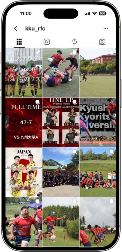 九州共立大学ラグビーフットボール部 公式Instagram